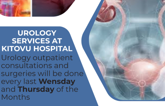 Urology services at St. Joseph's Hospital Kitovu